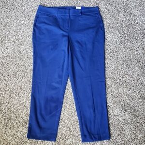 Apt. 9 Blue Ankle Cropped Pants